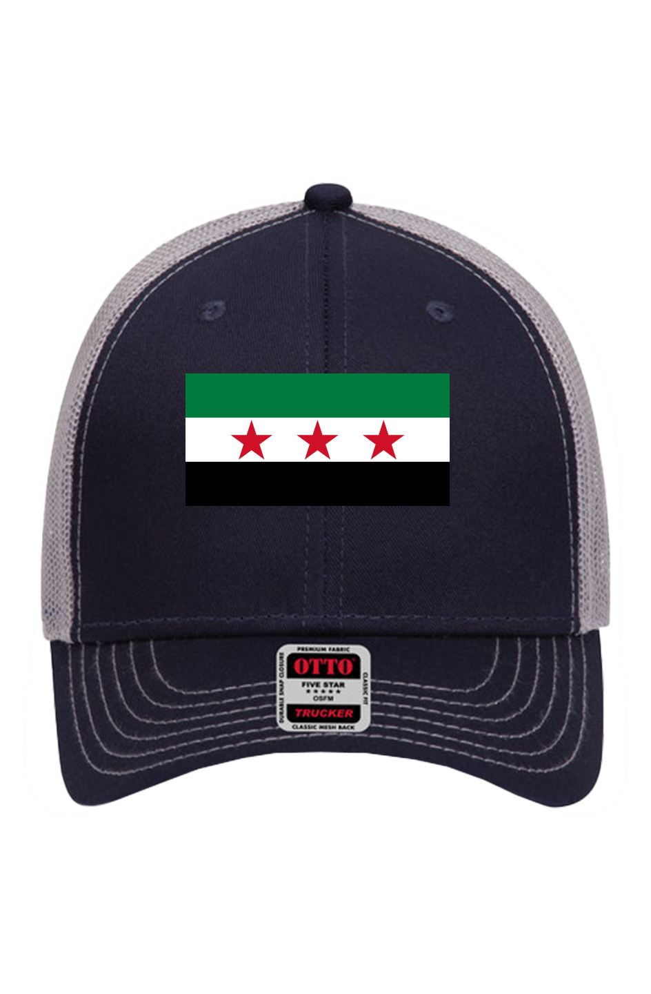 6 Panel Mesh Back Trucker Hat