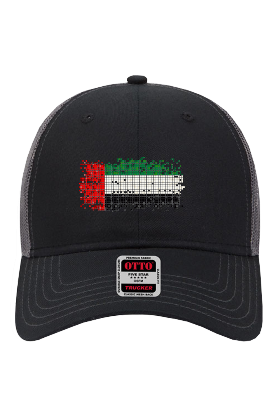 6 Panel Mesh Back Trucker Hat