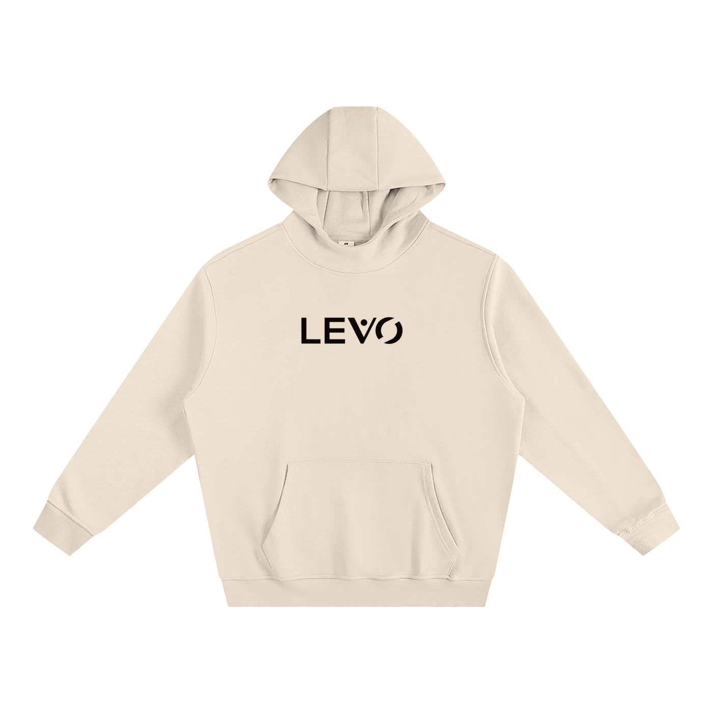 Fleeced High Neck Hoodie