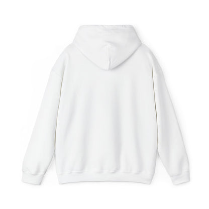 LEVO Logo Hoodie — Minimalist White Pullover