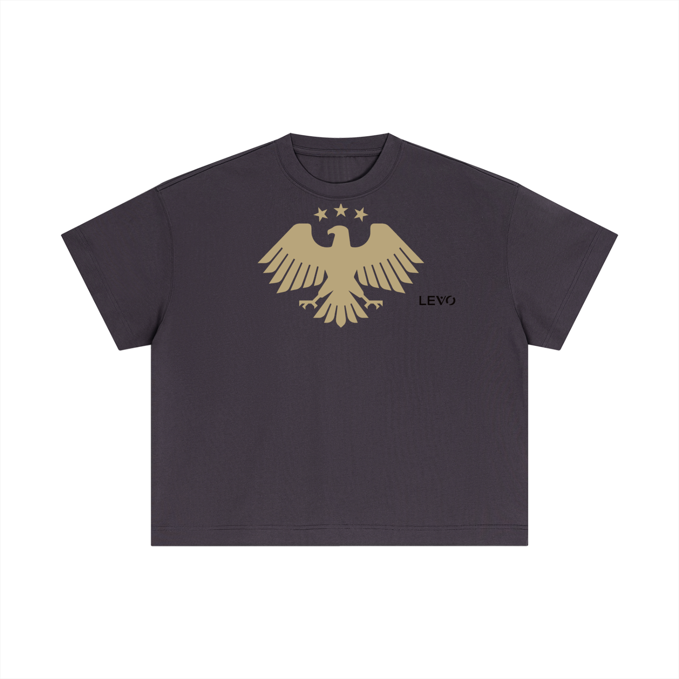 Levo Essential Cotton Boxy T-Shirt Syria logo