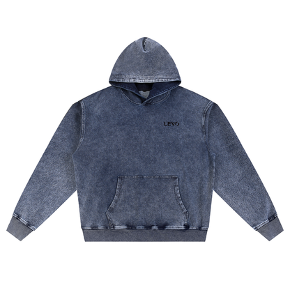 Snow Wash Oversized Hoodie