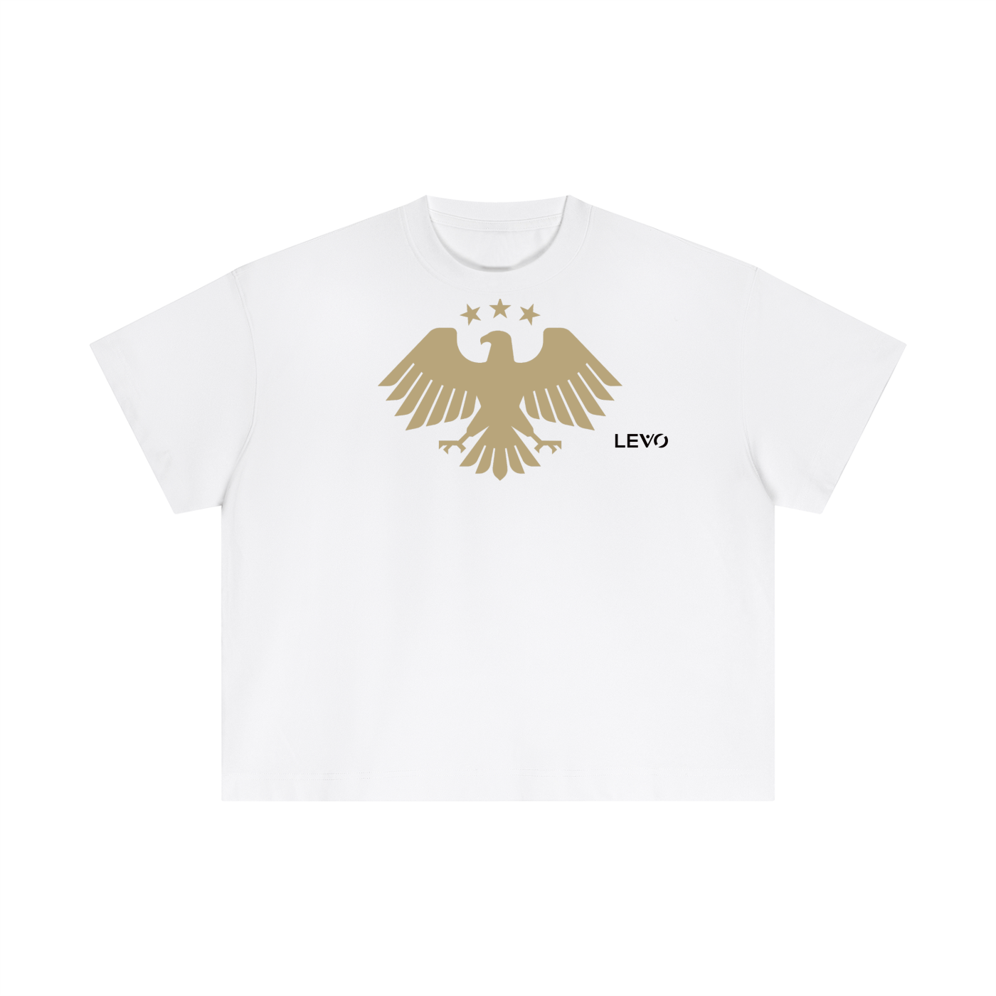 Levo Essential Cotton Boxy T-Shirt Syria logo