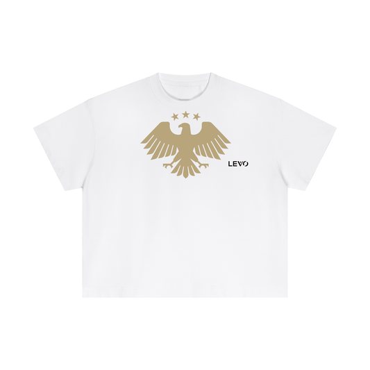 Levo Essential Cotton Boxy T-Shirt Syria logo