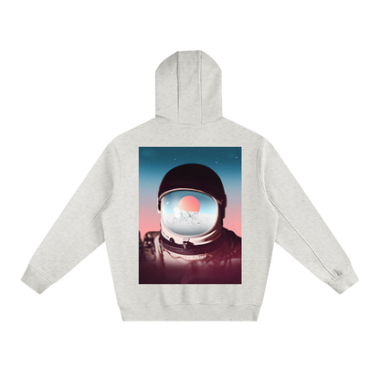 Fleeced High Neck Hoodie