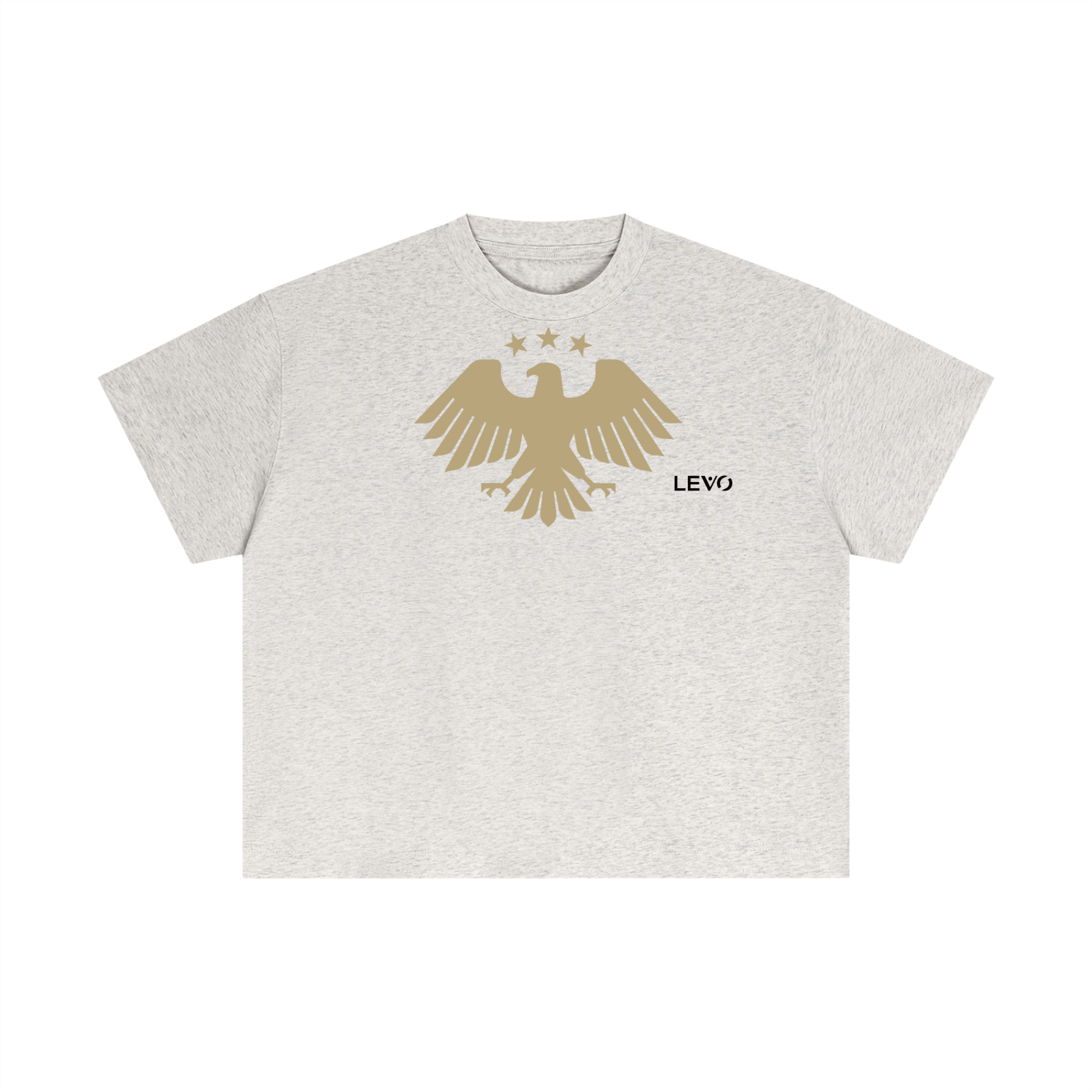 Levo Essential Cotton Boxy T-Shirt Syria logo