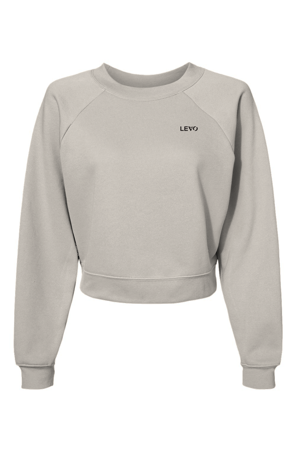 Womens Raglan Pullover Fleece Sweatshirt