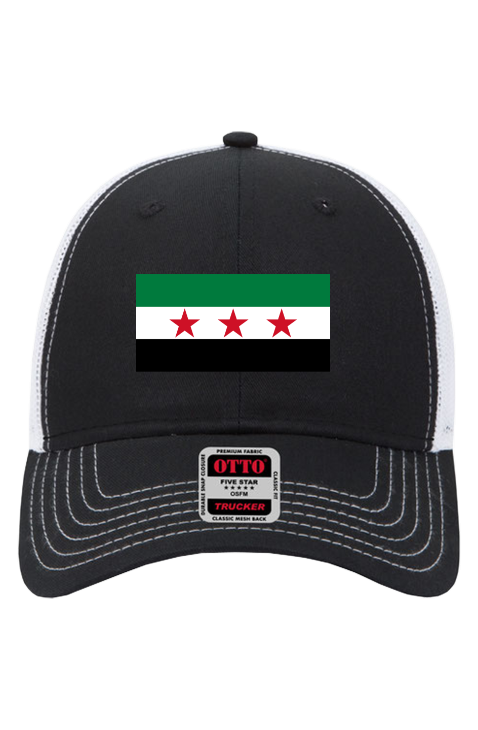 6 Panel Mesh Back Trucker Hat