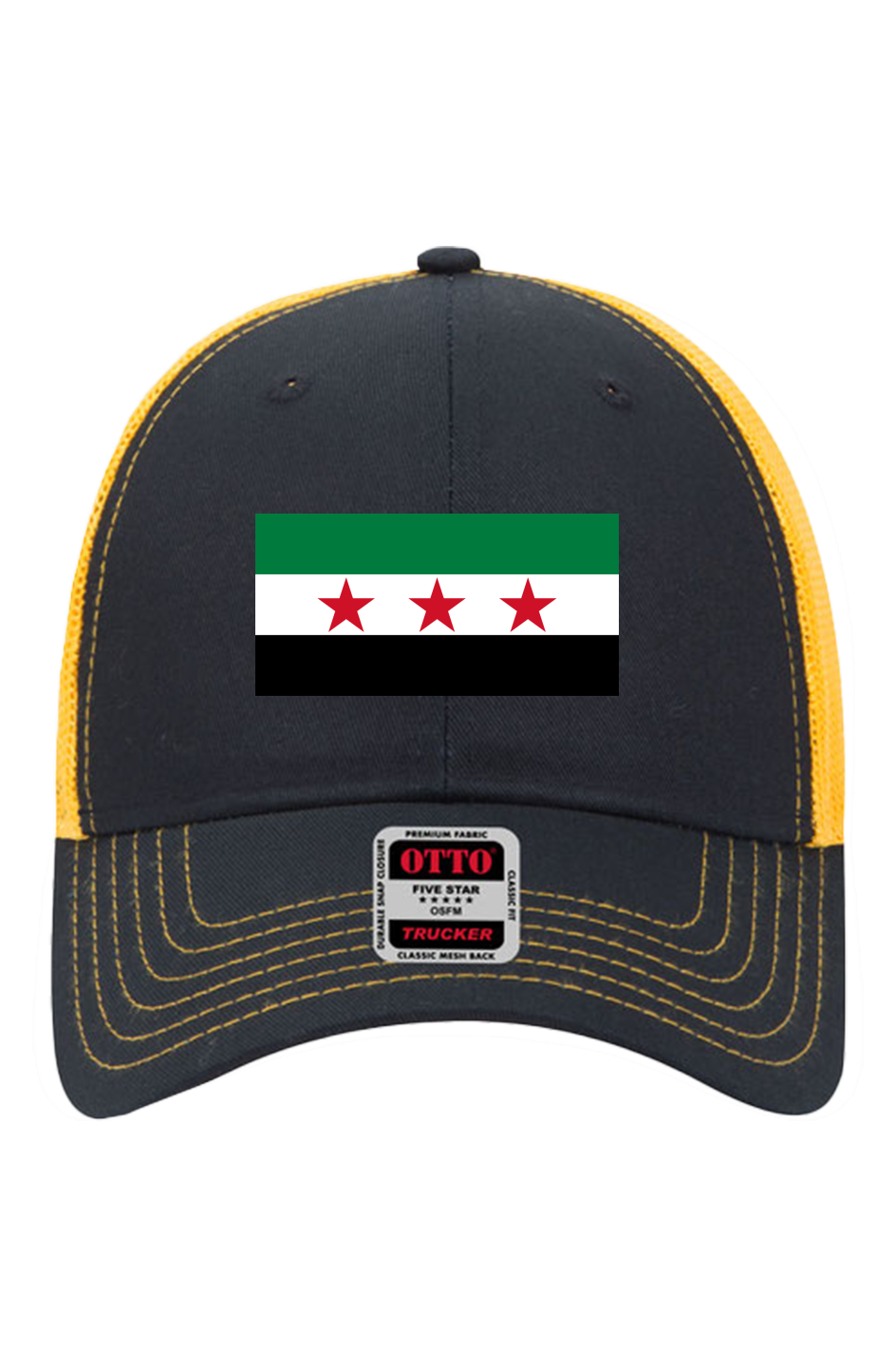 6 Panel Mesh Back Trucker Hat