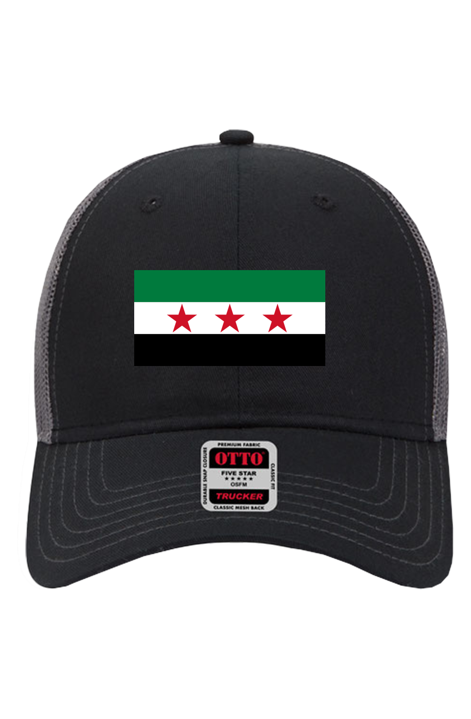 6 Panel Mesh Back Trucker Hat