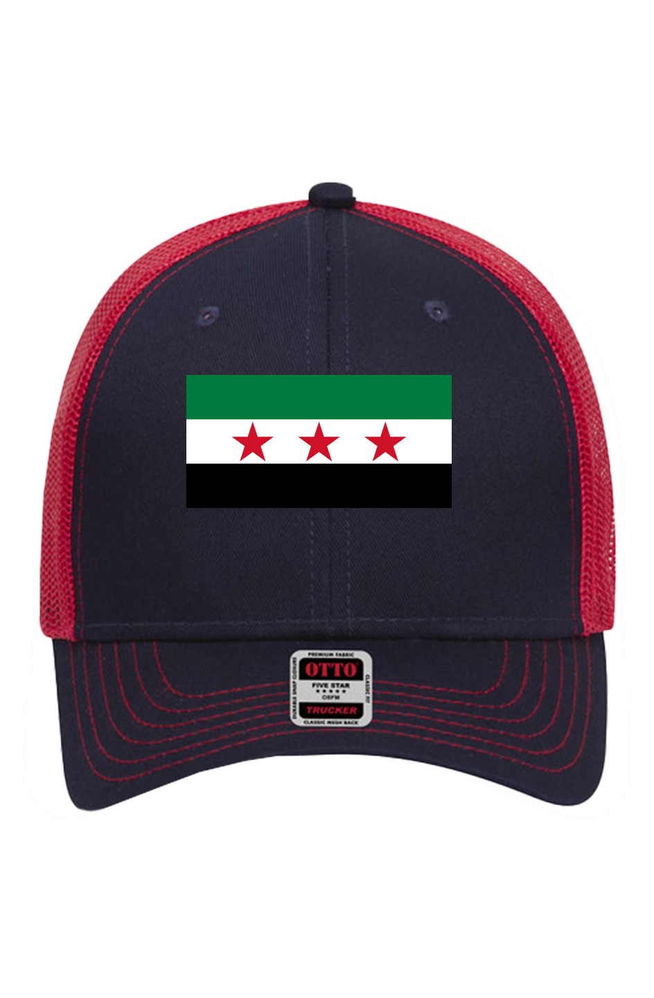 6 Panel Mesh Back Trucker Hat