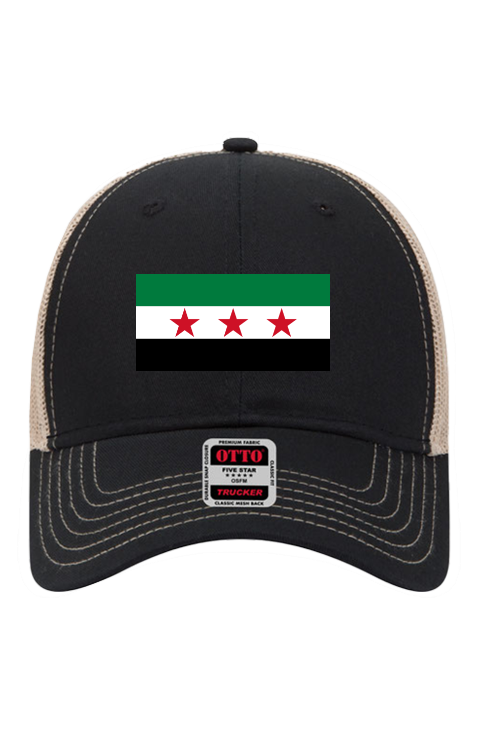 6 Panel Mesh Back Trucker Hat