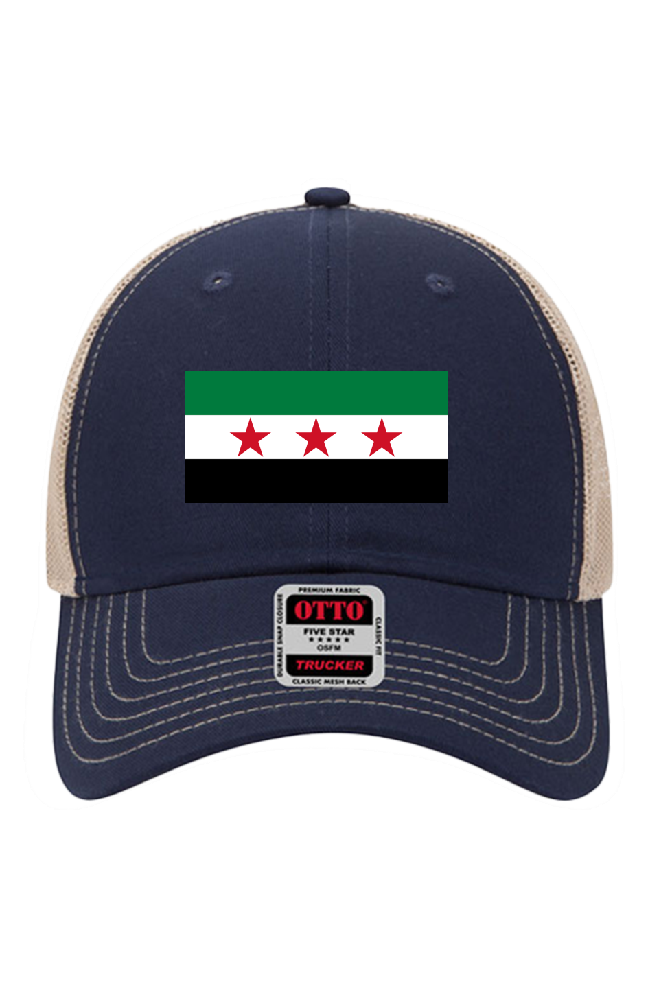 6 Panel Mesh Back Trucker Hat