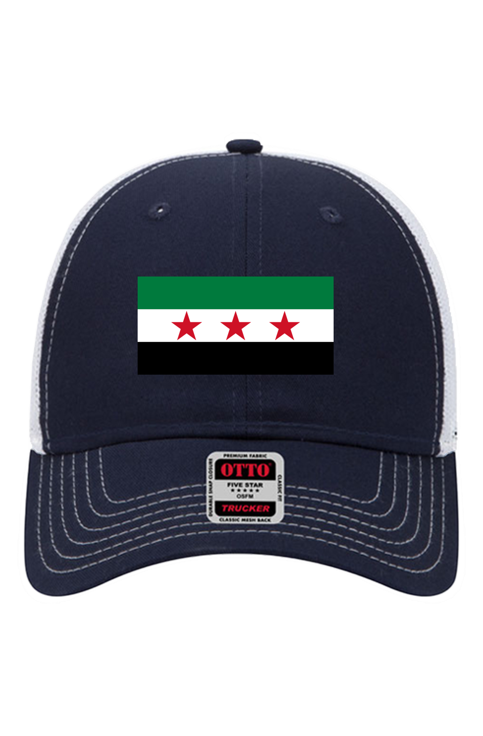 6 Panel Mesh Back Trucker Hat