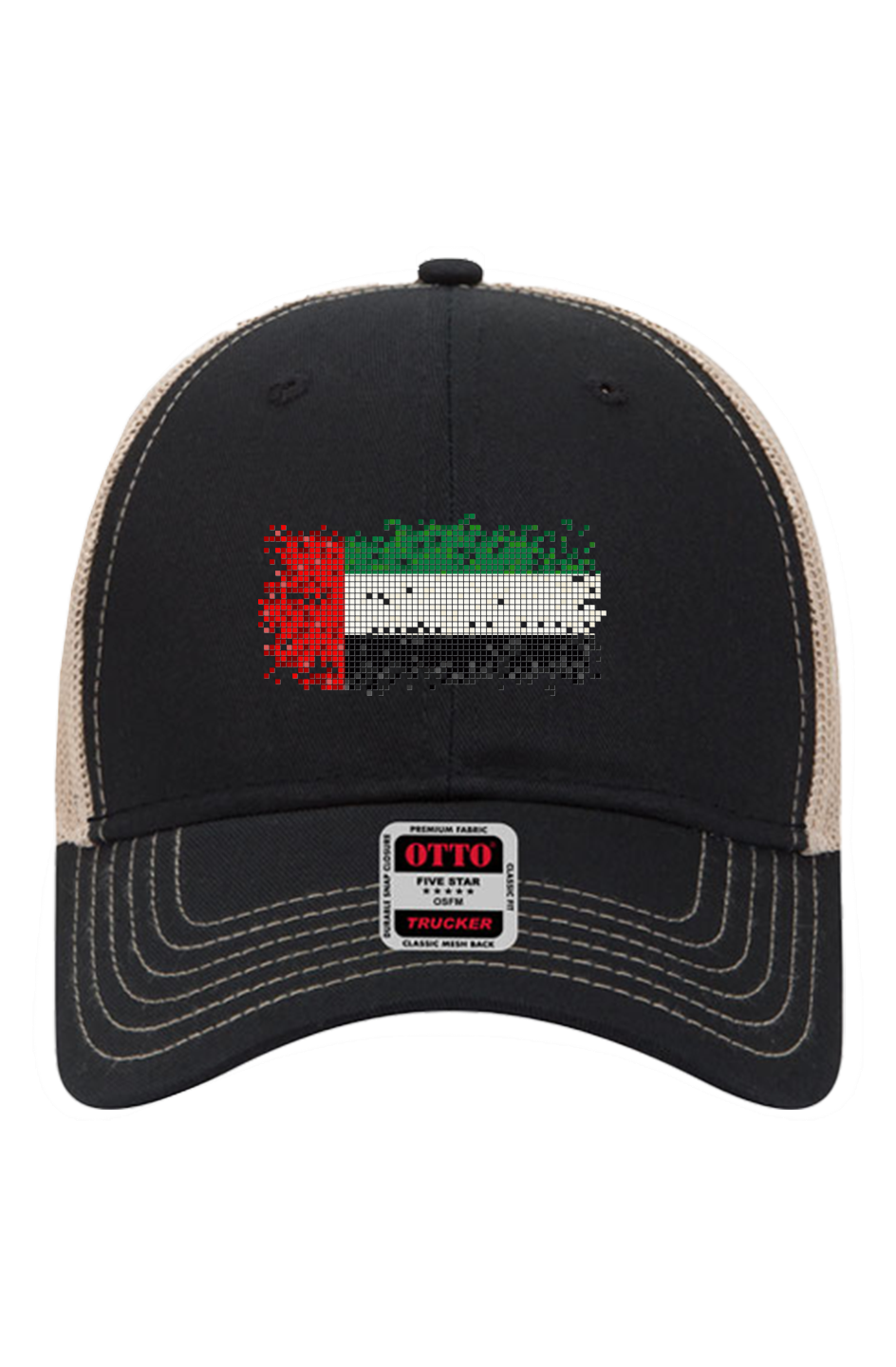 6 Panel Mesh Back Trucker Hat