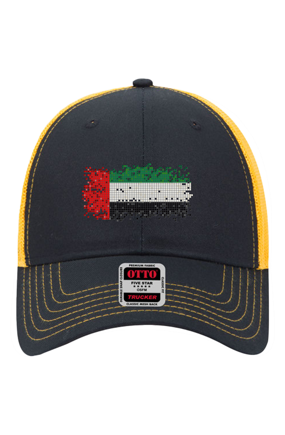 6 Panel Mesh Back Trucker Hat