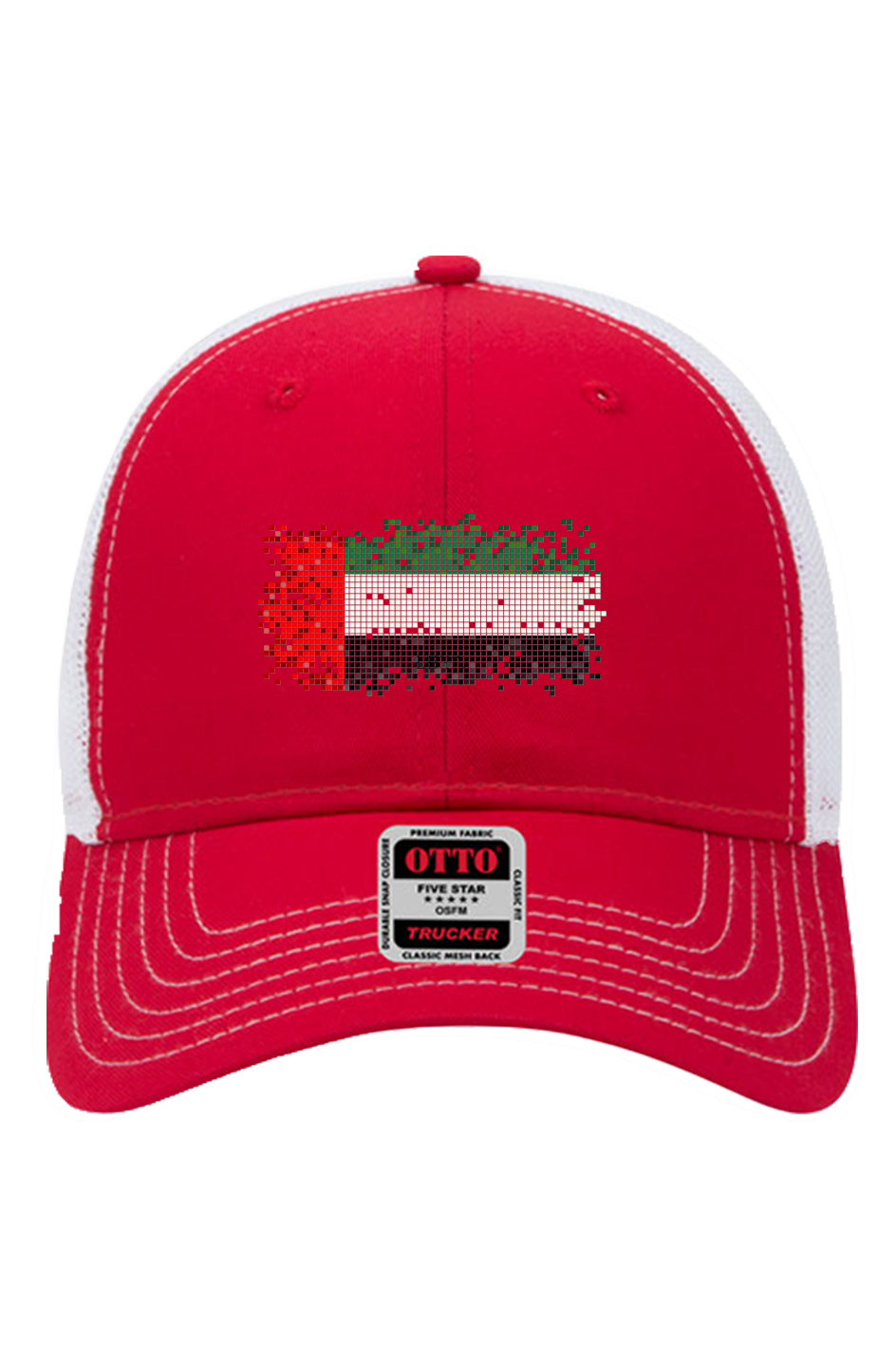 6 Panel Mesh Back Trucker Hat