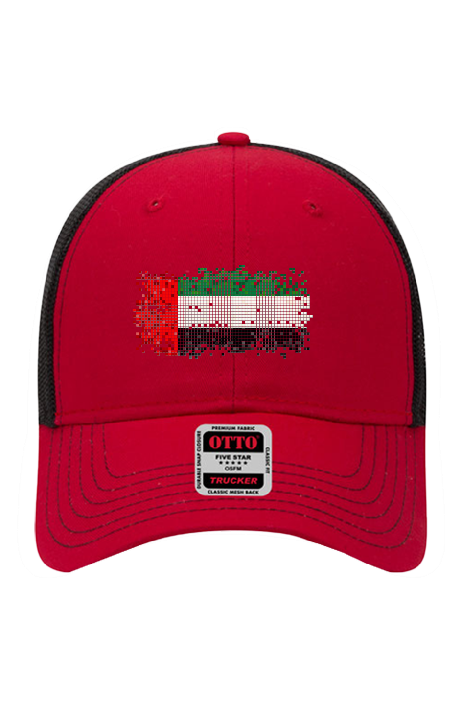 6 Panel Mesh Back Trucker Hat