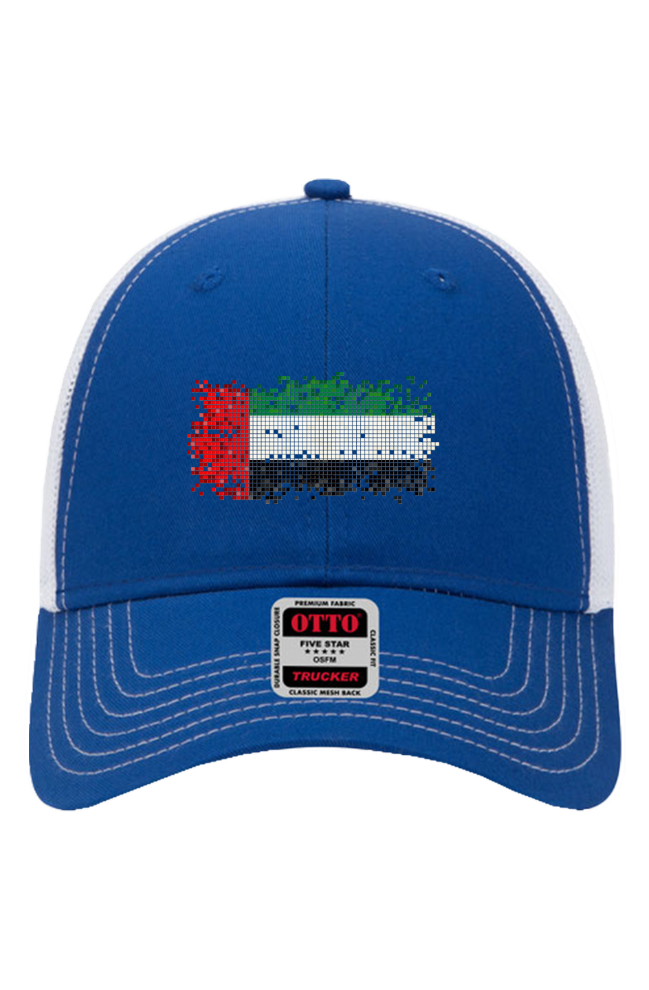 6 Panel Mesh Back Trucker Hat