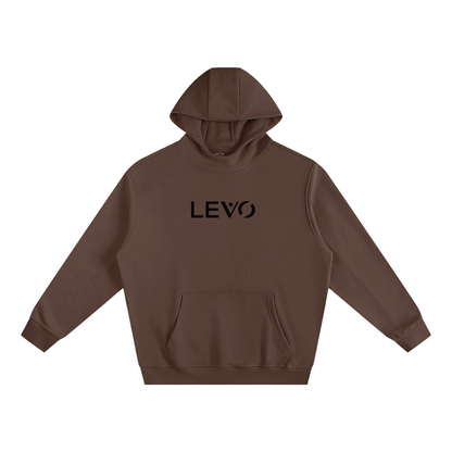 Fleeced High Neck Hoodie