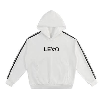 Side Stripe Drop-Shoulder Hoodie