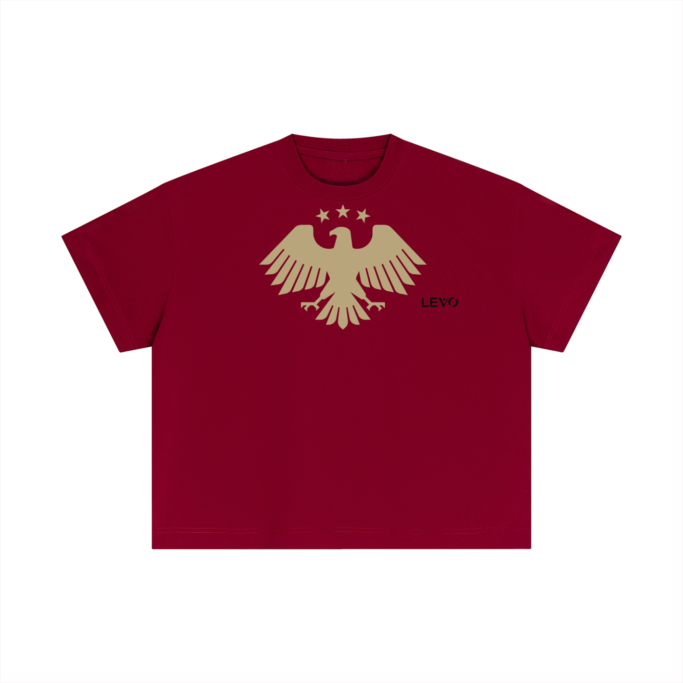 Levo Essential Cotton Boxy T-Shirt Syria logo