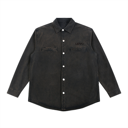 Denim Vintage Washed Heavyweight Jacket