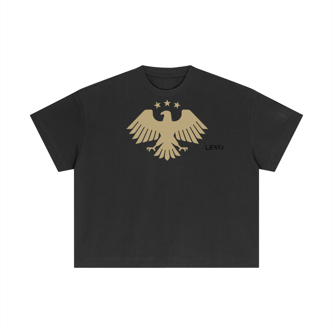 Levo Essential Cotton Boxy T-Shirt Syria logo