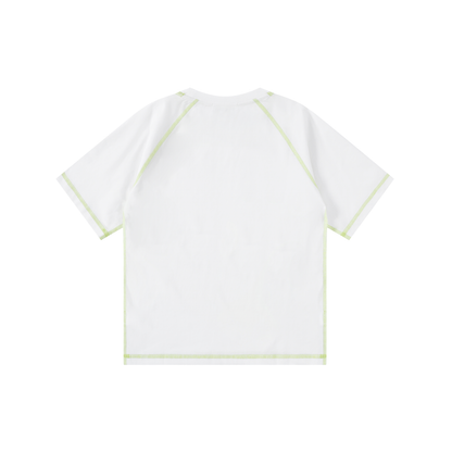 Loose Contrast-Stitched Kids' T-Shirt