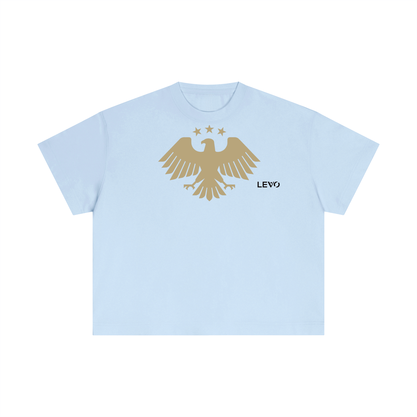 Levo Essential Cotton Boxy T-Shirt Syria logo