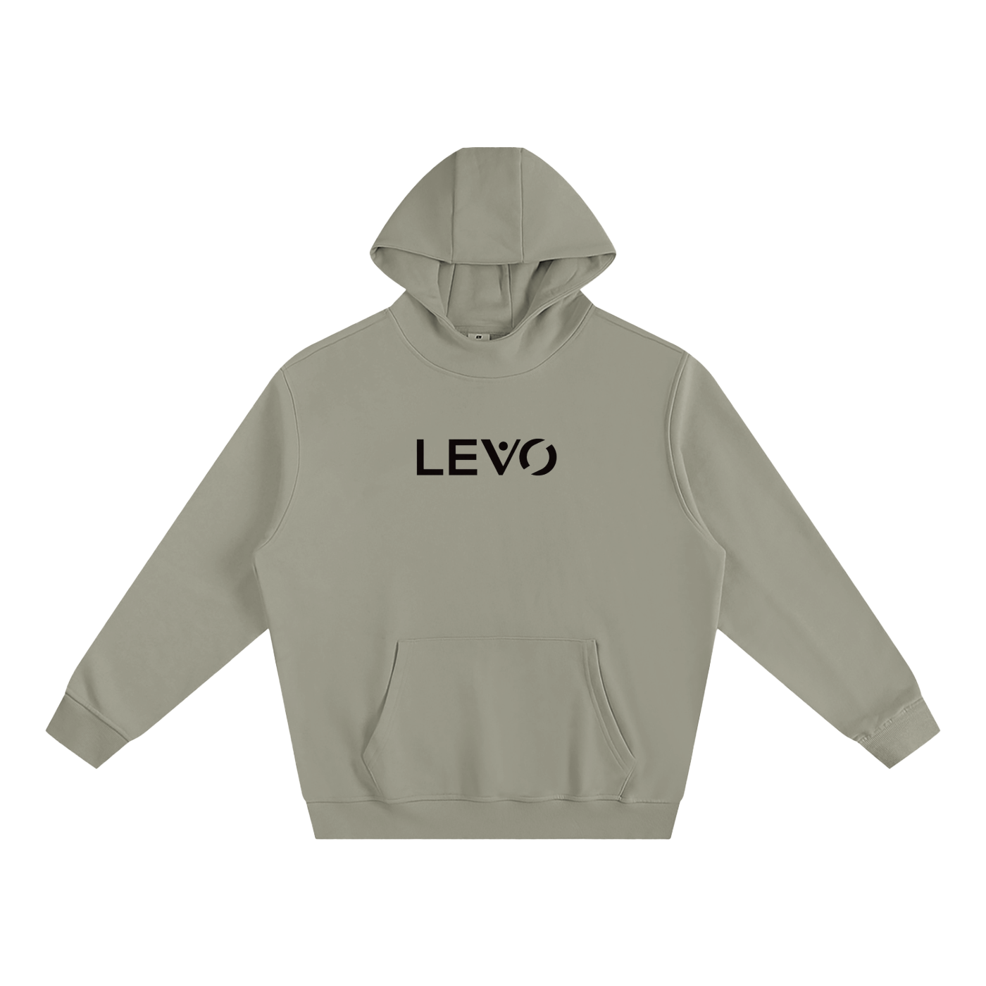 Fleeced High Neck Hoodie