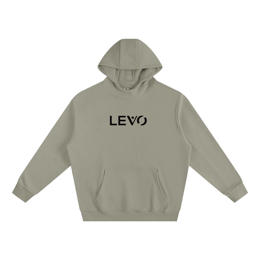 Fleeced High Neck Hoodie