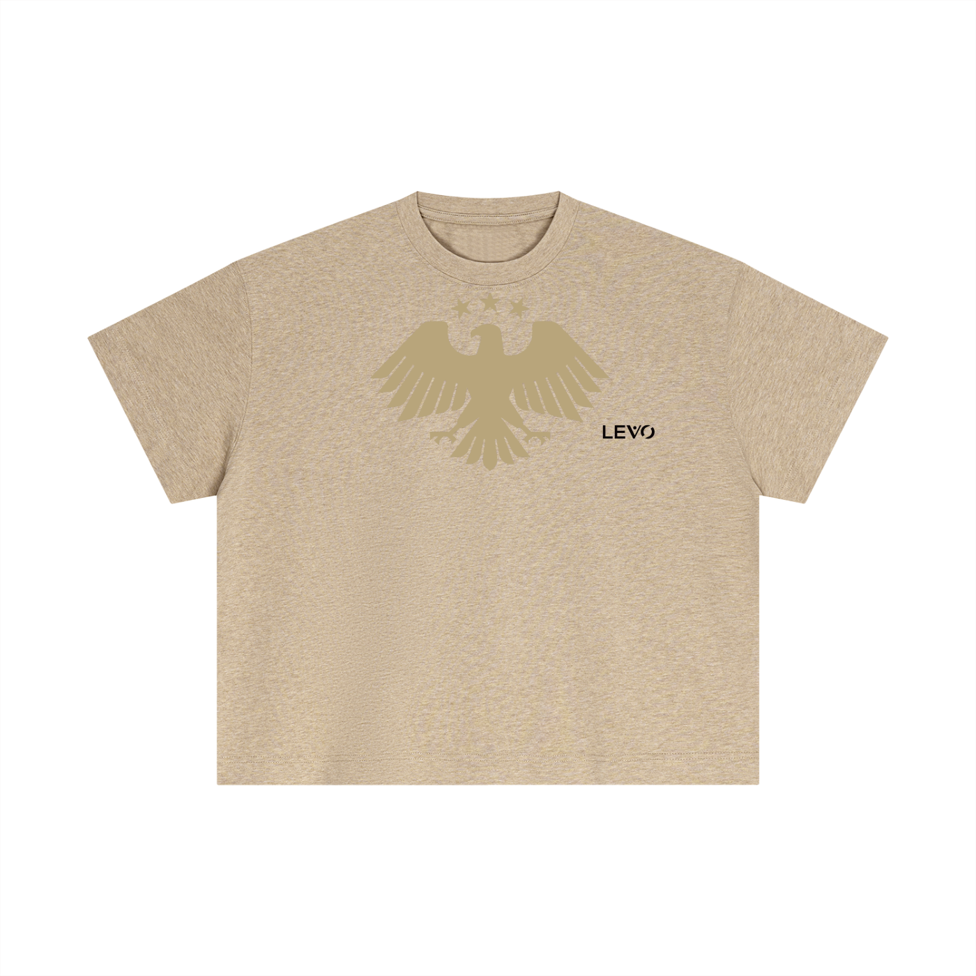 Levo Essential Cotton Boxy T-Shirt Syria logo