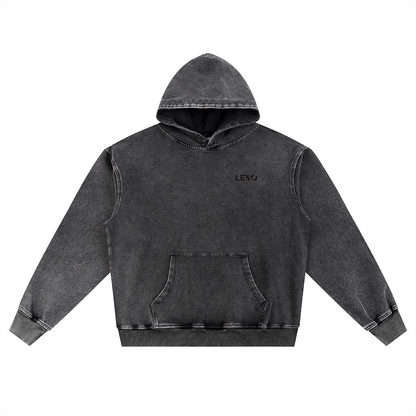 Snow Wash Oversized Hoodie