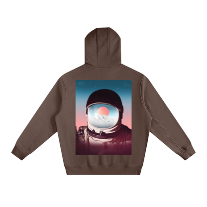 Fleeced High Neck Hoodie