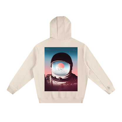Fleeced High Neck Hoodie