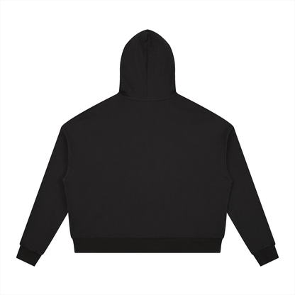 Contrast Drawstring Hoodie