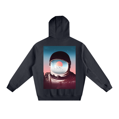 Fleeced High Neck Hoodie