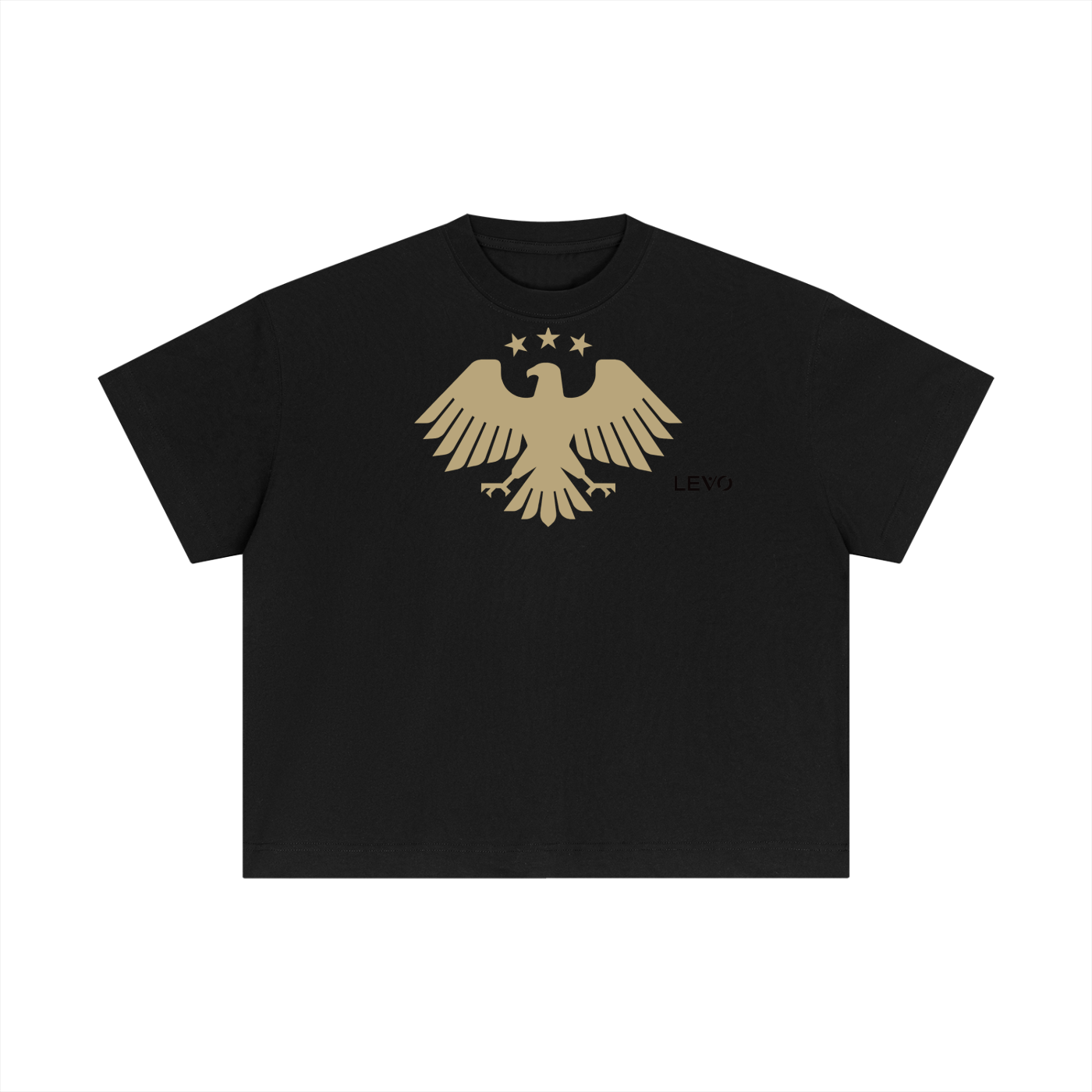 Levo Essential Cotton Boxy T-Shirt Syria logo