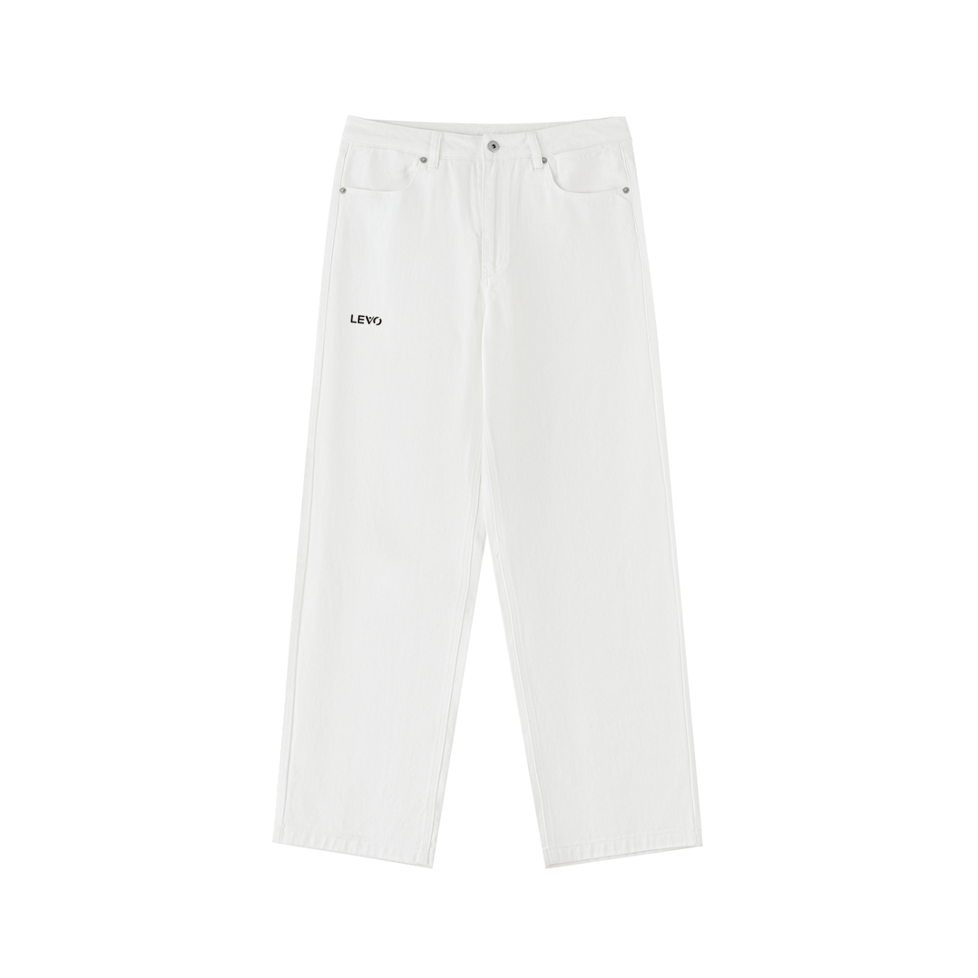 Heavyweight Cotton Straight-Leg Pants
