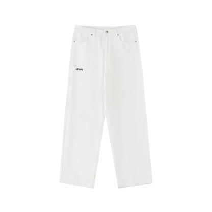Heavyweight Cotton Straight-Leg Pants