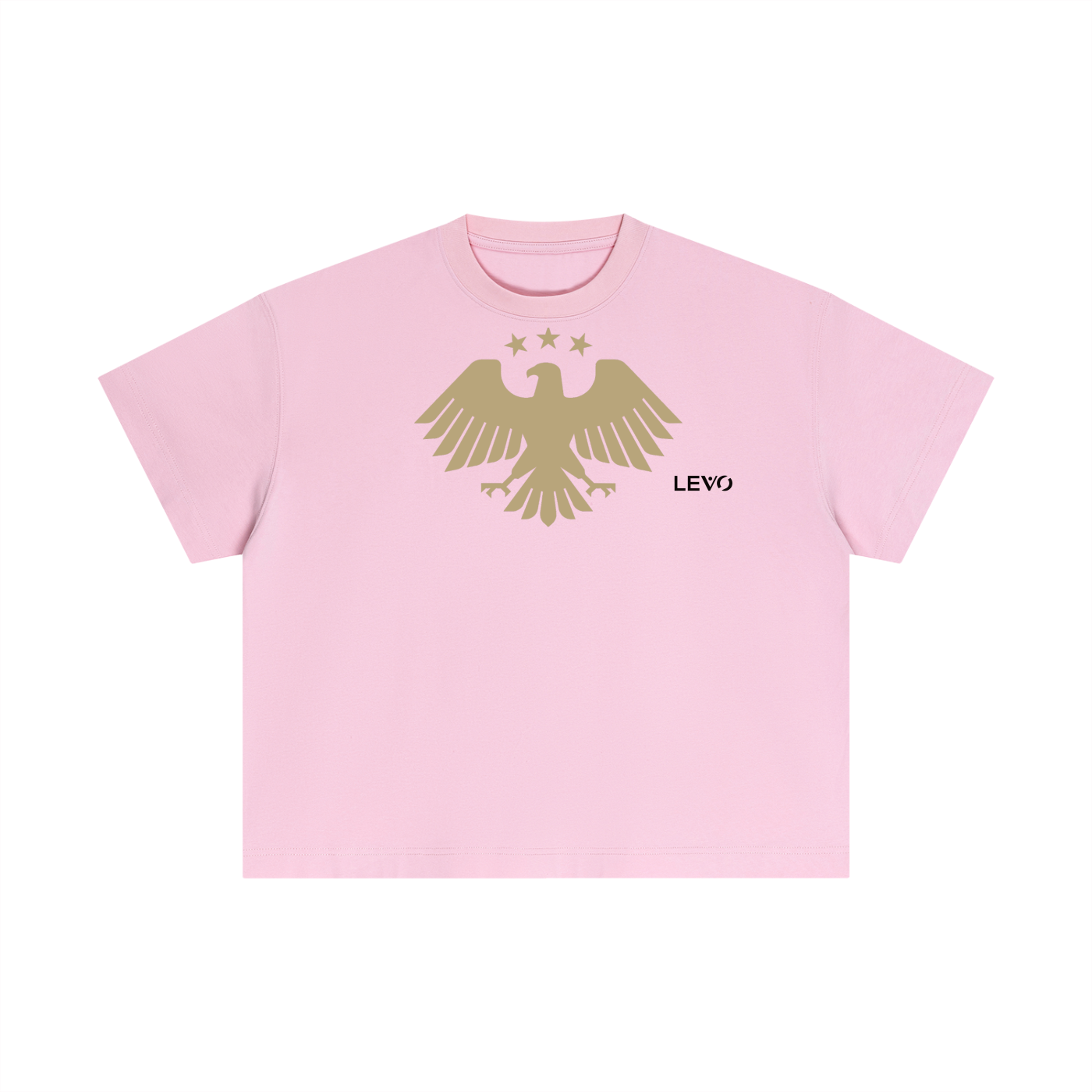 Levo Essential Cotton Boxy T-Shirt Syria logo