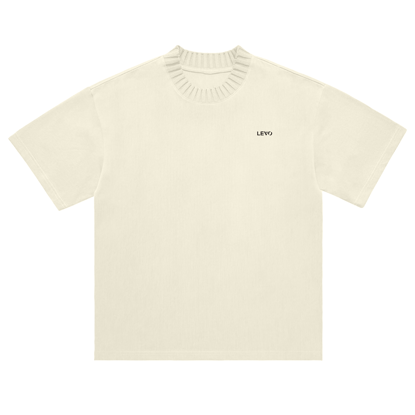 Heavyweight Knitted Round Neck T-Shirt