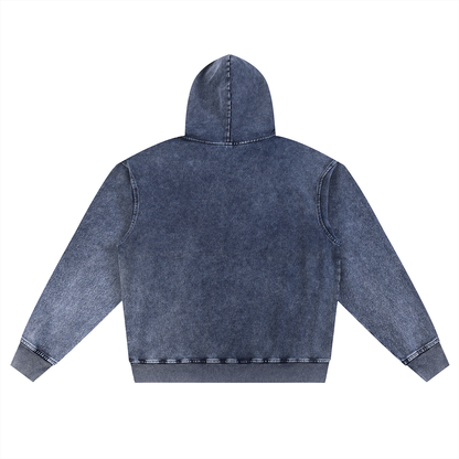 Snow Wash Oversized Hoodie