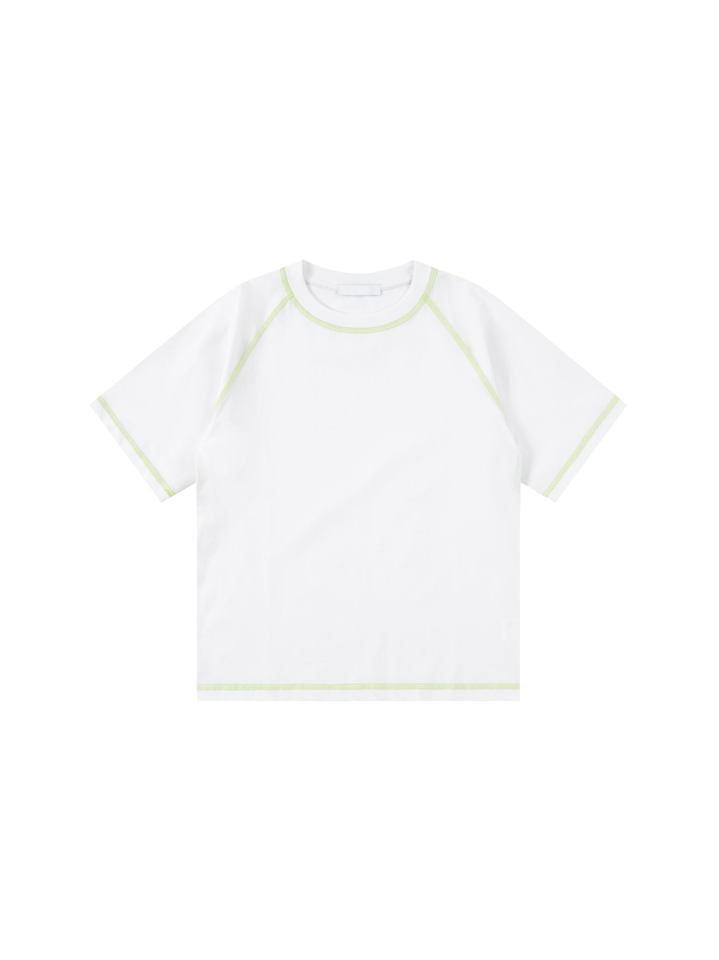 Loose Contrast-Stitched Kids' T-Shirt