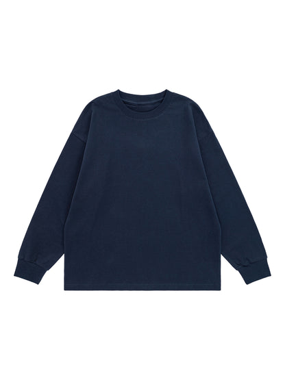 Kids' Quick-Dry Cotton Long-Sleeve Tee