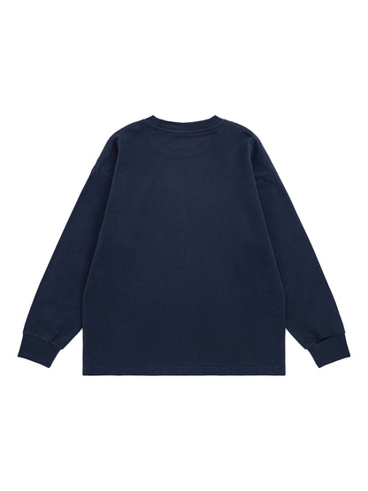 Kids' Quick-Dry Cotton Long-Sleeve Tee
