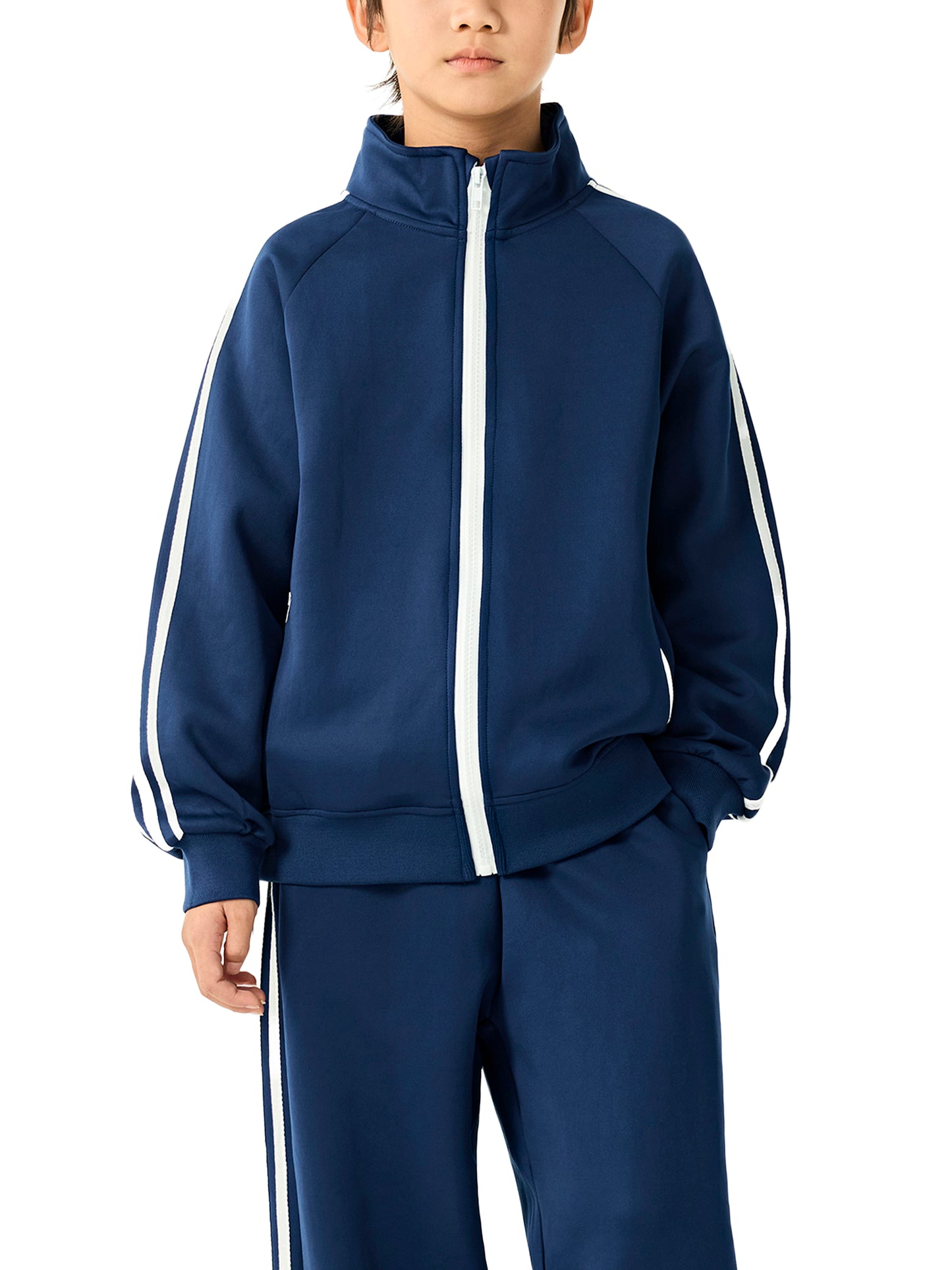 Kids’ Contrast Tape Coach Jacket