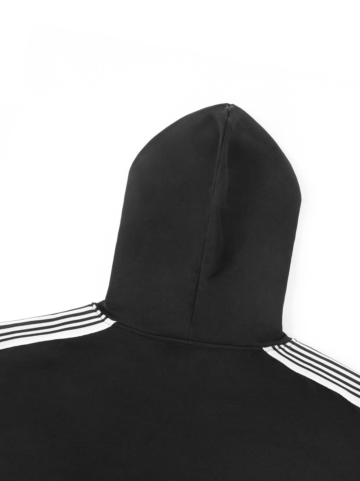 Side Stripe Drop-Shoulder Hoodie