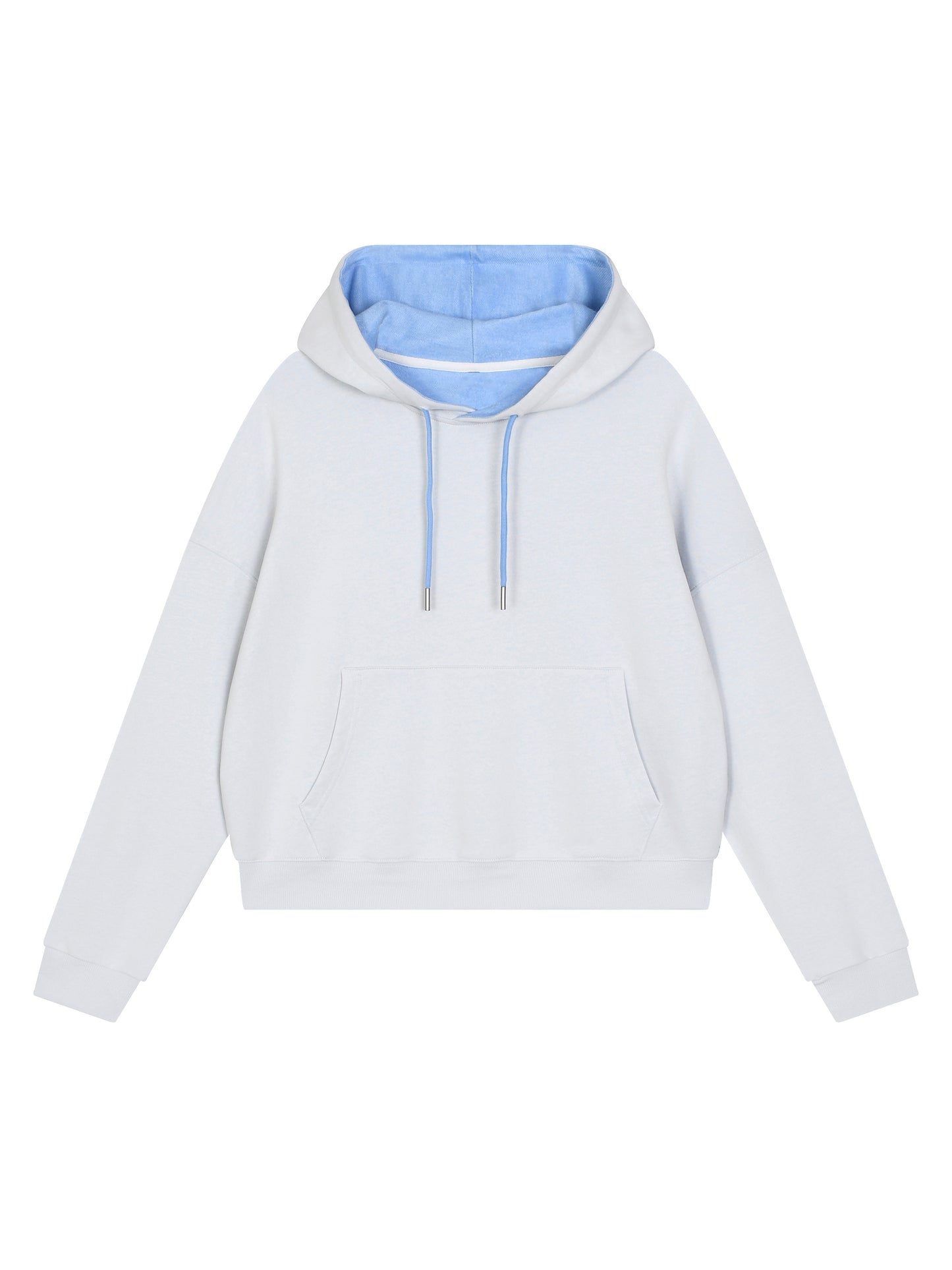 Contrast Drawstring Hoodie
